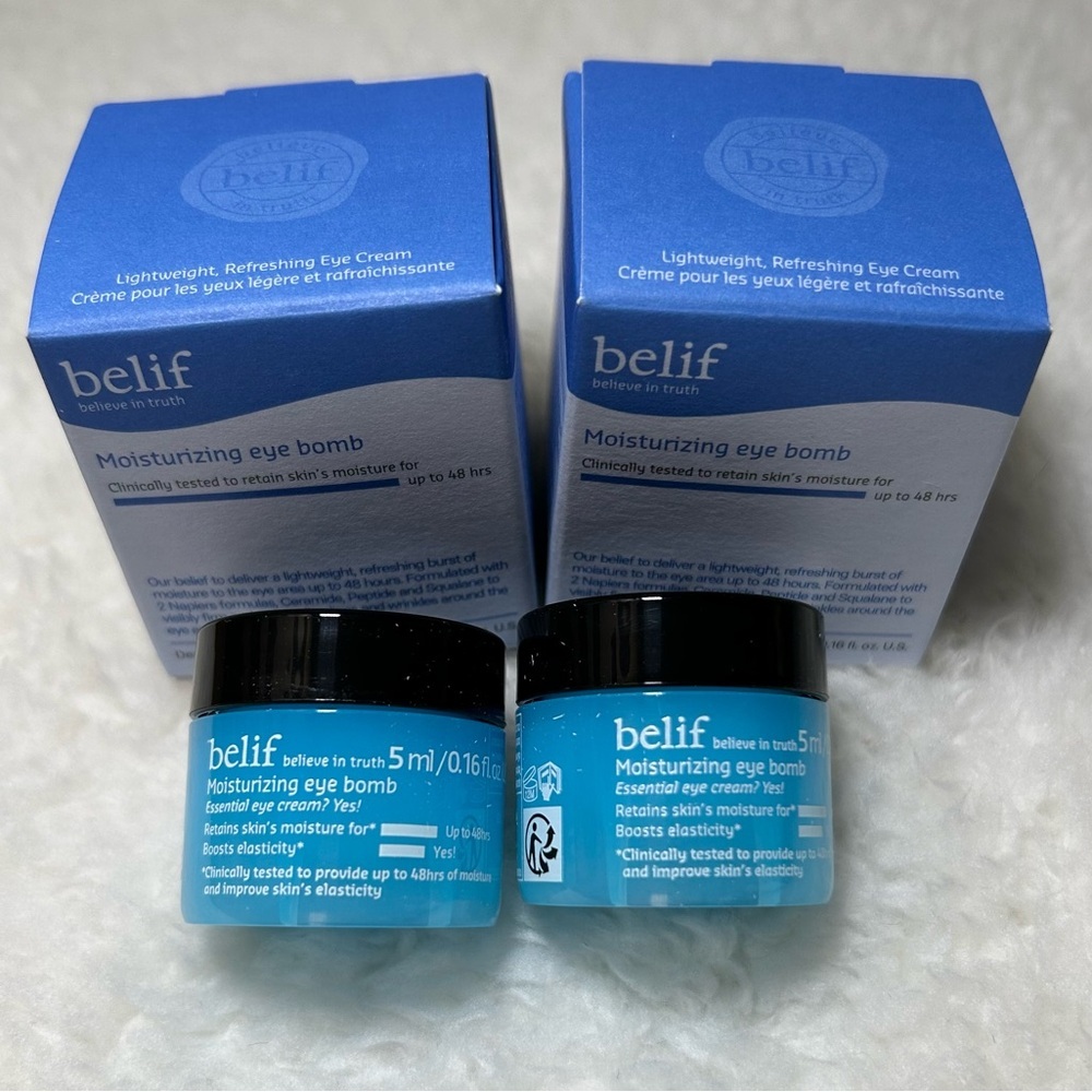 Belif Moisturizing Eye Bomb 2 Pack NEW - Picture 3 of 3